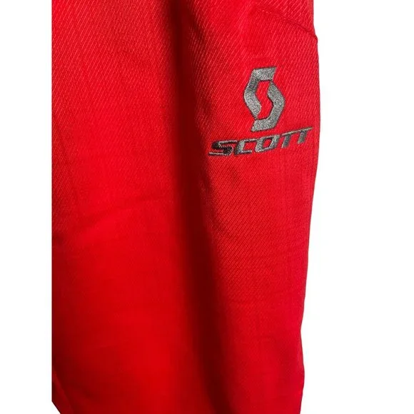 Scott Outerwear Snow Pants Ski Snowboard Adjustable Waist Kid’s X-Large Red - Picture 5 of 7